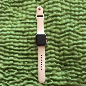 Rose gold 38mm Apple Watch. Series 1.
